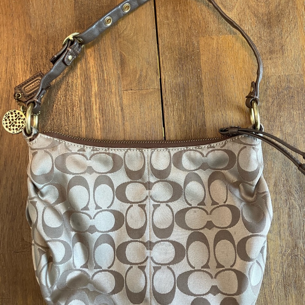 Coach Brown Shoulder Bag